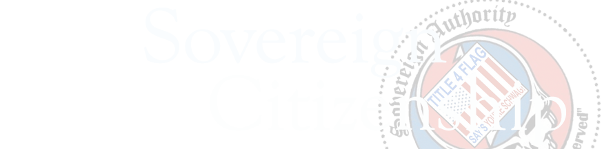 Sovereign Citizenship...